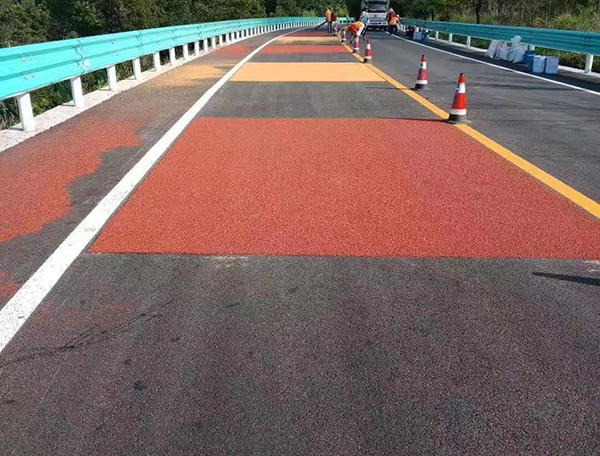 彩色路面改色