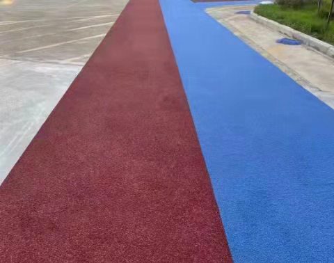 彩色路面改色