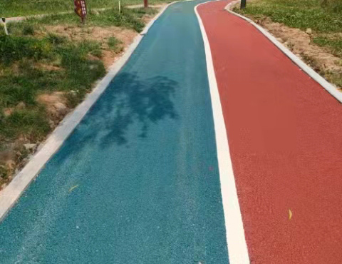 彩色瀝青路面