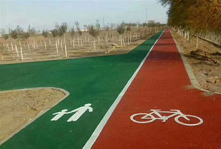 彩色瀝青路面施工